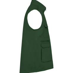 WK. Designed To Work WK607 - Gilet polycoton multipoches rembourré unisexe