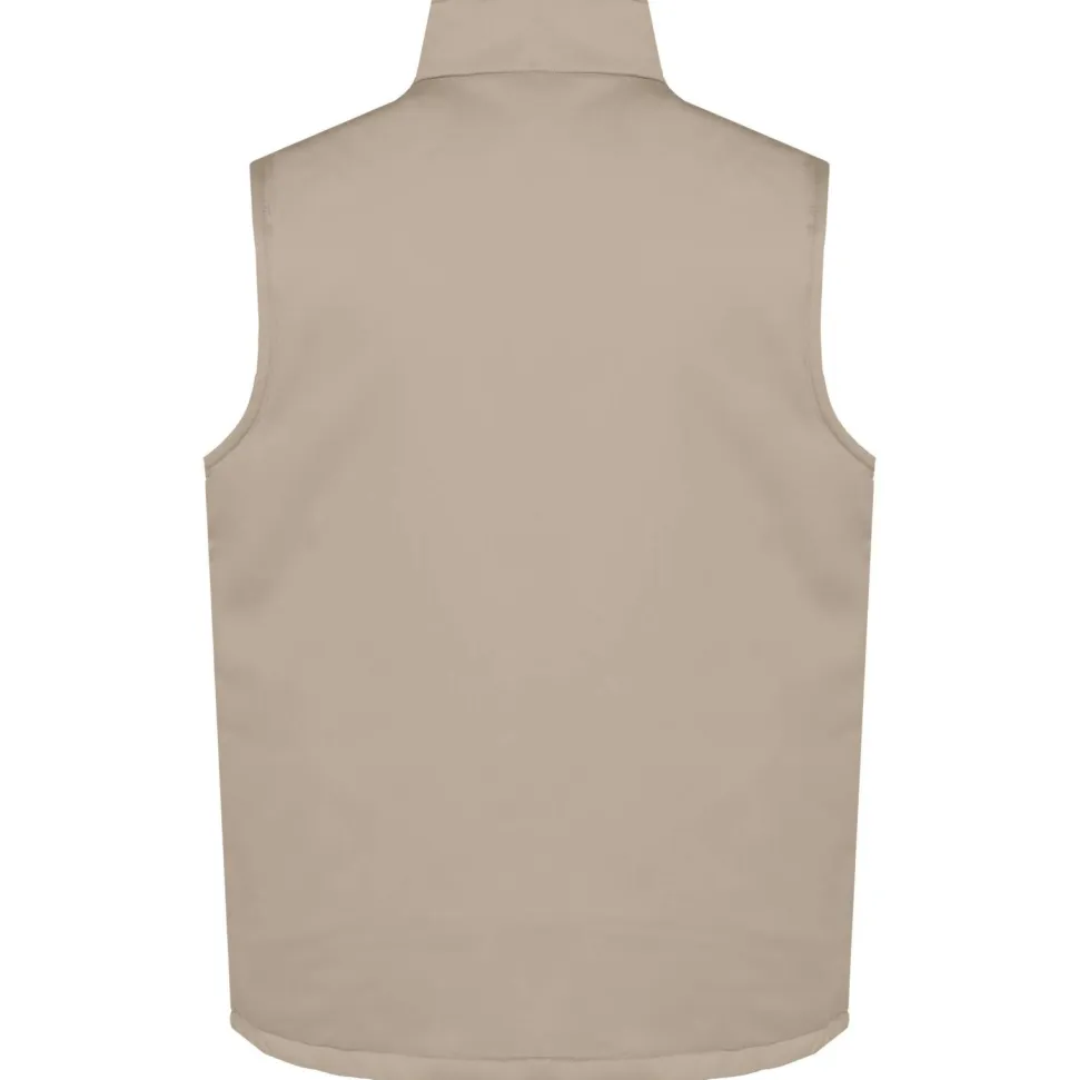 WK. Designed To Work WK607 - Gilet polycoton multipoches rembourré unisexe