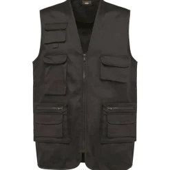 WK. Designed To Work WK609 - Gilet polycoton multipoches doublé unisexe