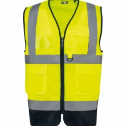 WK. Designed To Work WK618 - Gilet de sécurité haute visibilité recyclé avec zip unisexe