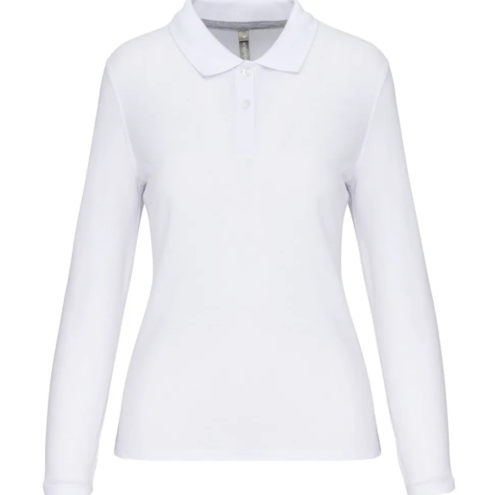 WK. Designed To Work WK277 - Polo manches longues femme