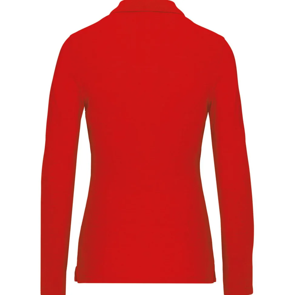 WK. Designed To Work WK277 - Polo manches longues femme