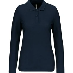 WK. Designed To Work WK277 - Polo manches longues femme