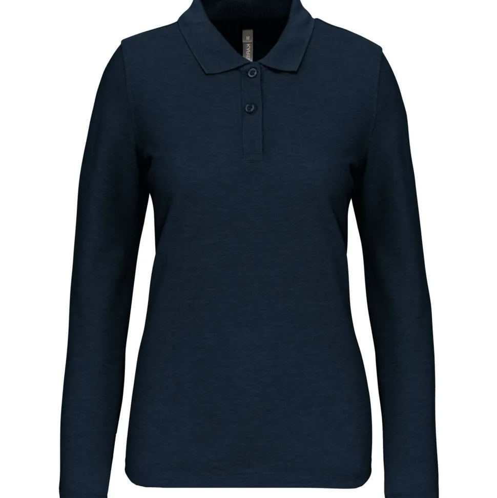 WK. Designed To Work WK277 - Polo manches longues femme