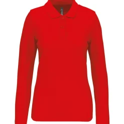 WK. Designed To Work WK277 - Polo manches longues femme