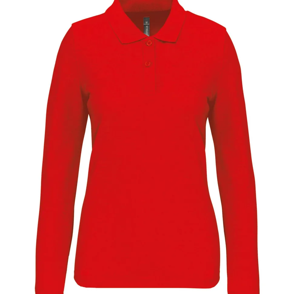 WK. Designed To Work WK277 - Polo manches longues femme
