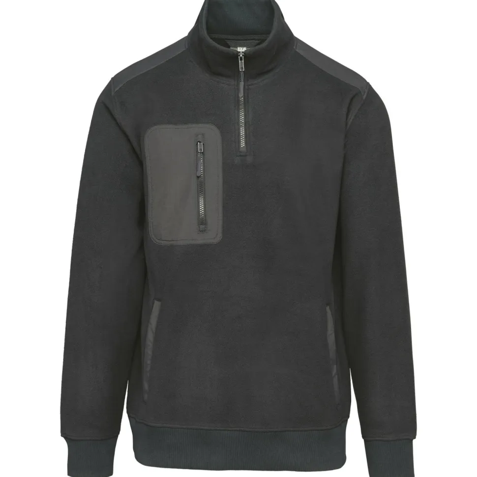 WK. Designed To Work WK905 - Polaire écoresponsable col zippé unisexe