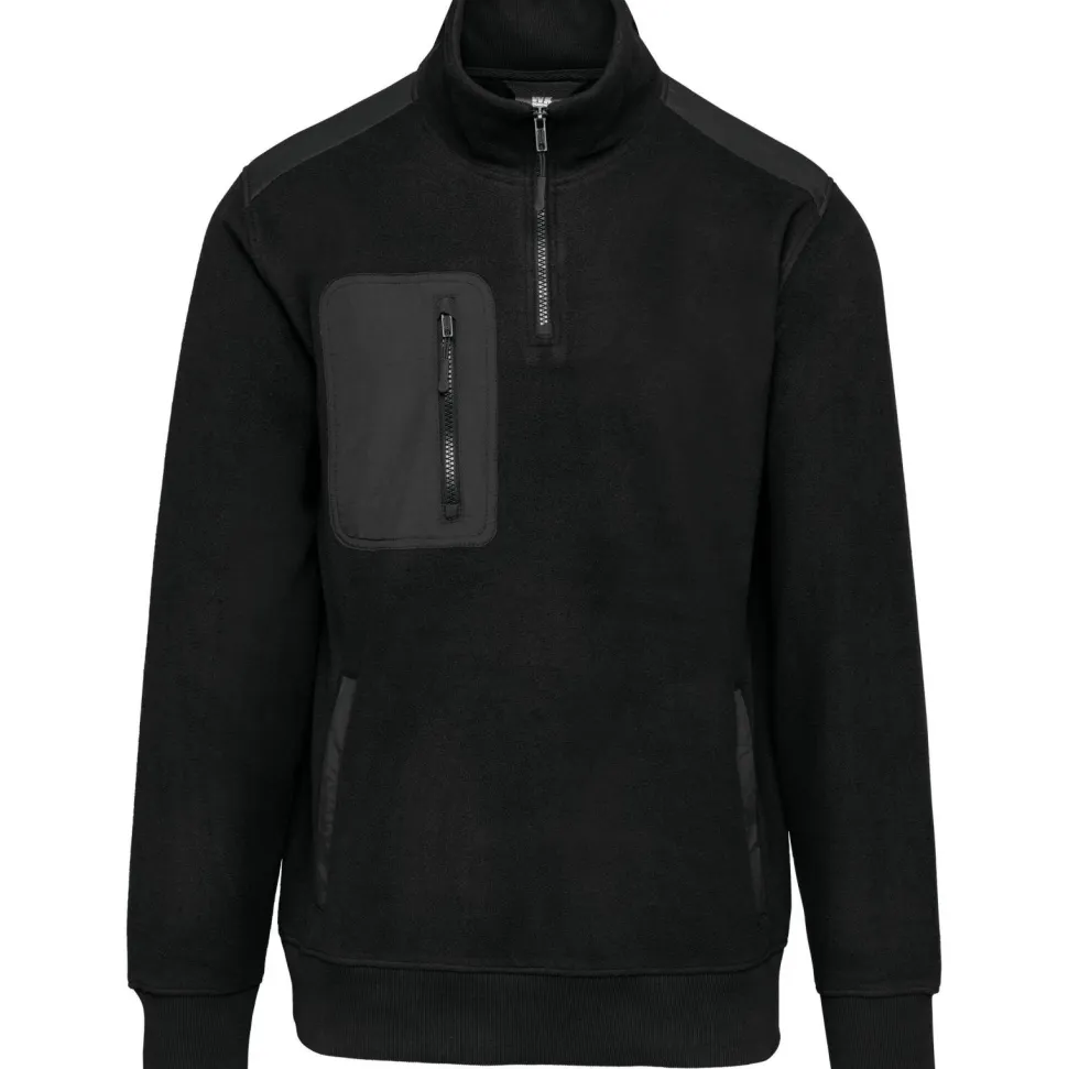 WK. Designed To Work WK905 - Polaire écoresponsable col zippé unisexe