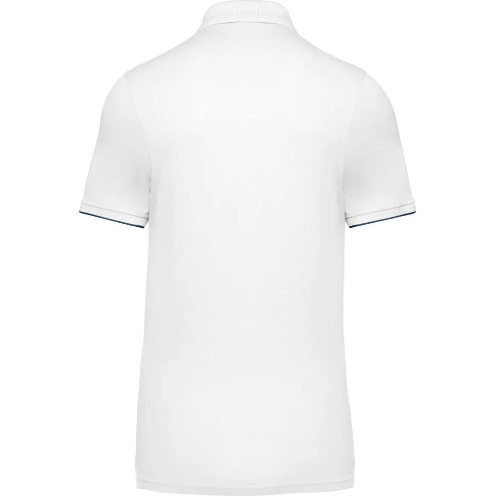 WK. Designed To Work WK270 - Polo contrastant manches courtes homme DayToDay