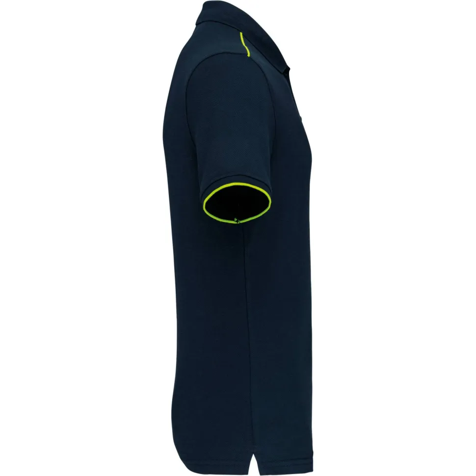 WK. Designed To Work WK270 - Polo contrastant manches courtes homme DayToDay