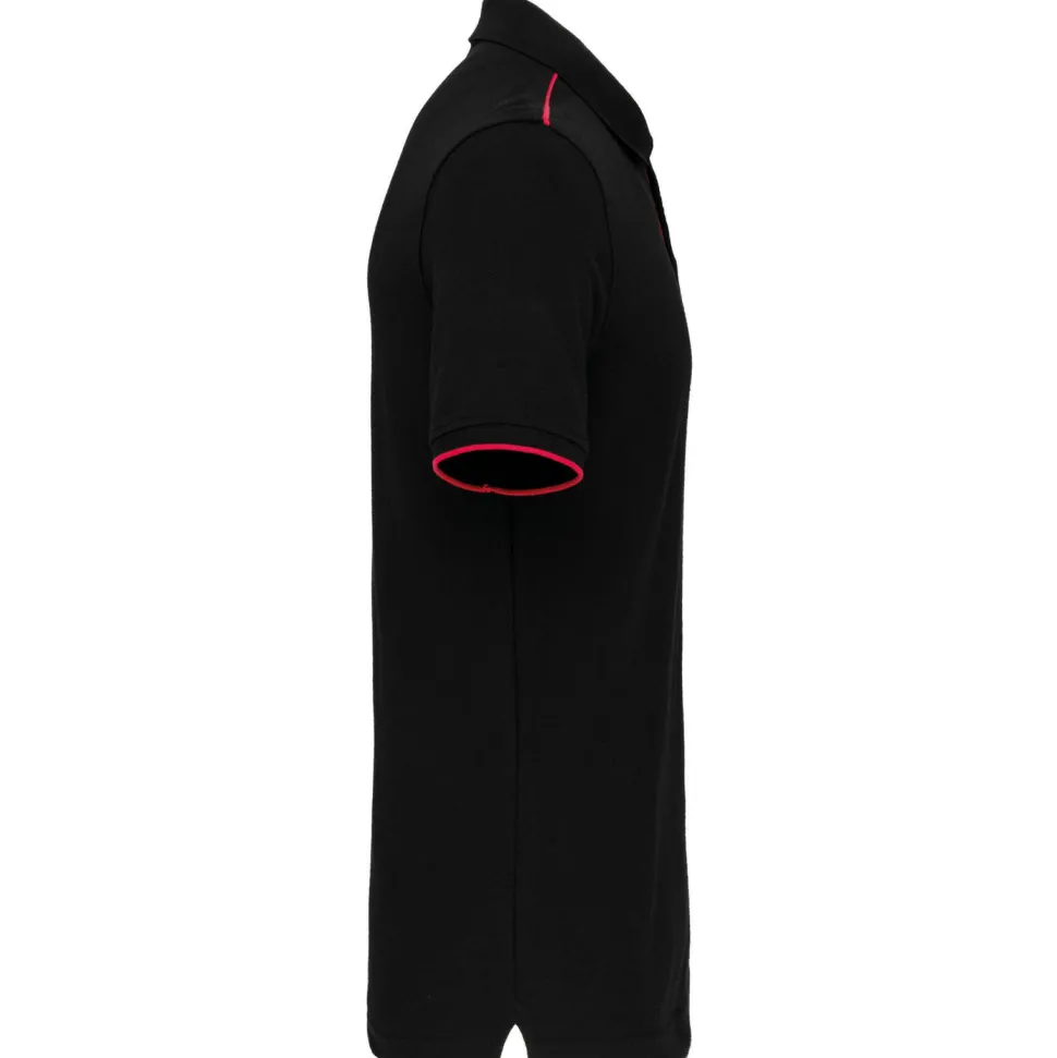WK. Designed To Work WK270 - Polo contrastant manches courtes homme DayToDay