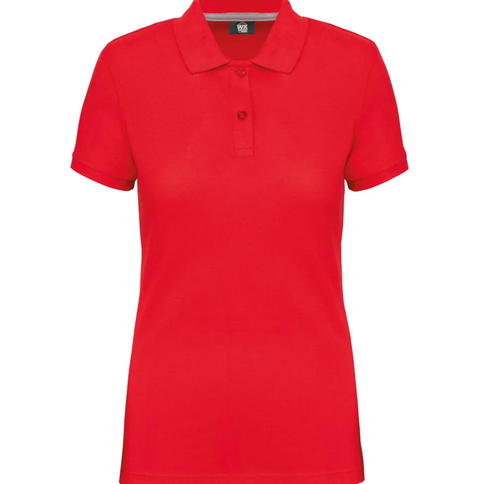 WK. Designed To Work WK275 - polo manches courtes Femme