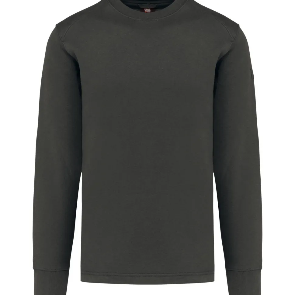 WK. Designed To Work WK4001 - Sweat-shirt à manches montées