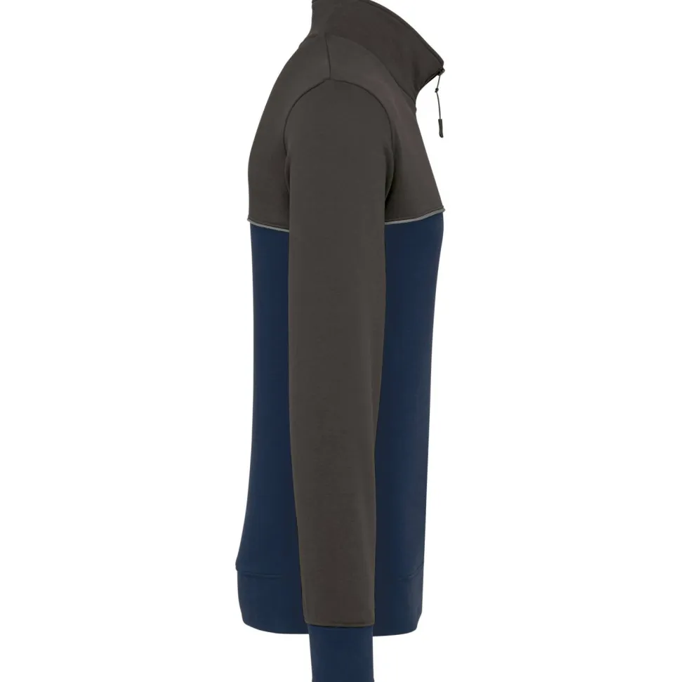WK. Designed To Work WK404 - Sweat-shirt écoresponsable col zippé unisexe