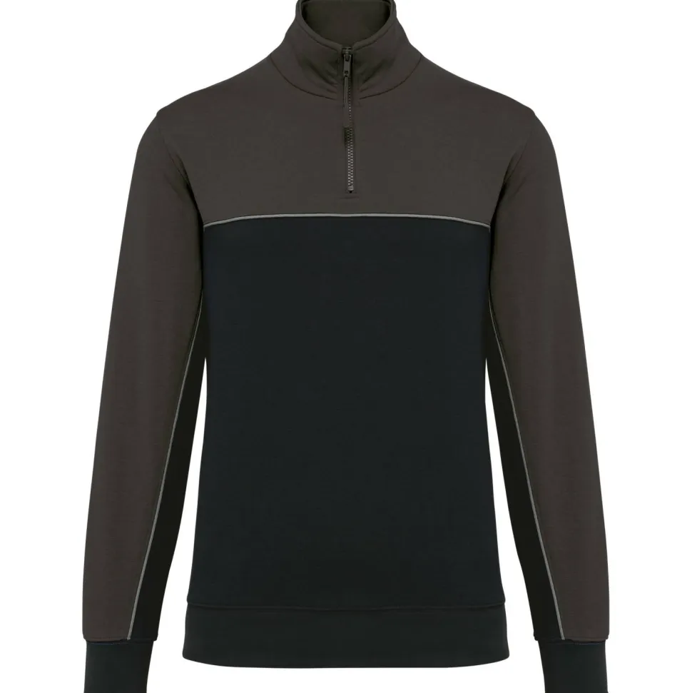 WK. Designed To Work WK404 - Sweat-shirt écoresponsable col zippé unisexe