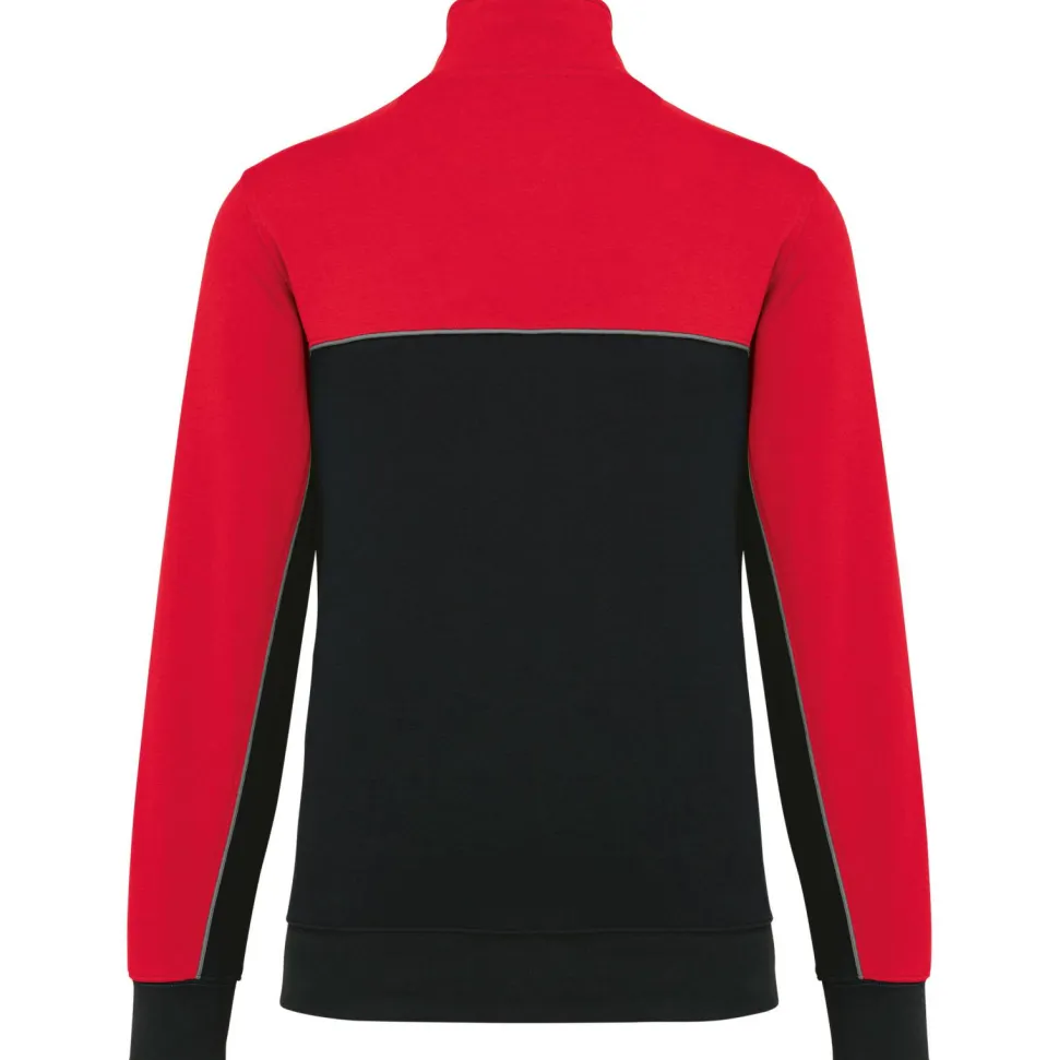 WK. Designed To Work WK404 - Sweat-shirt écoresponsable col zippé unisexe