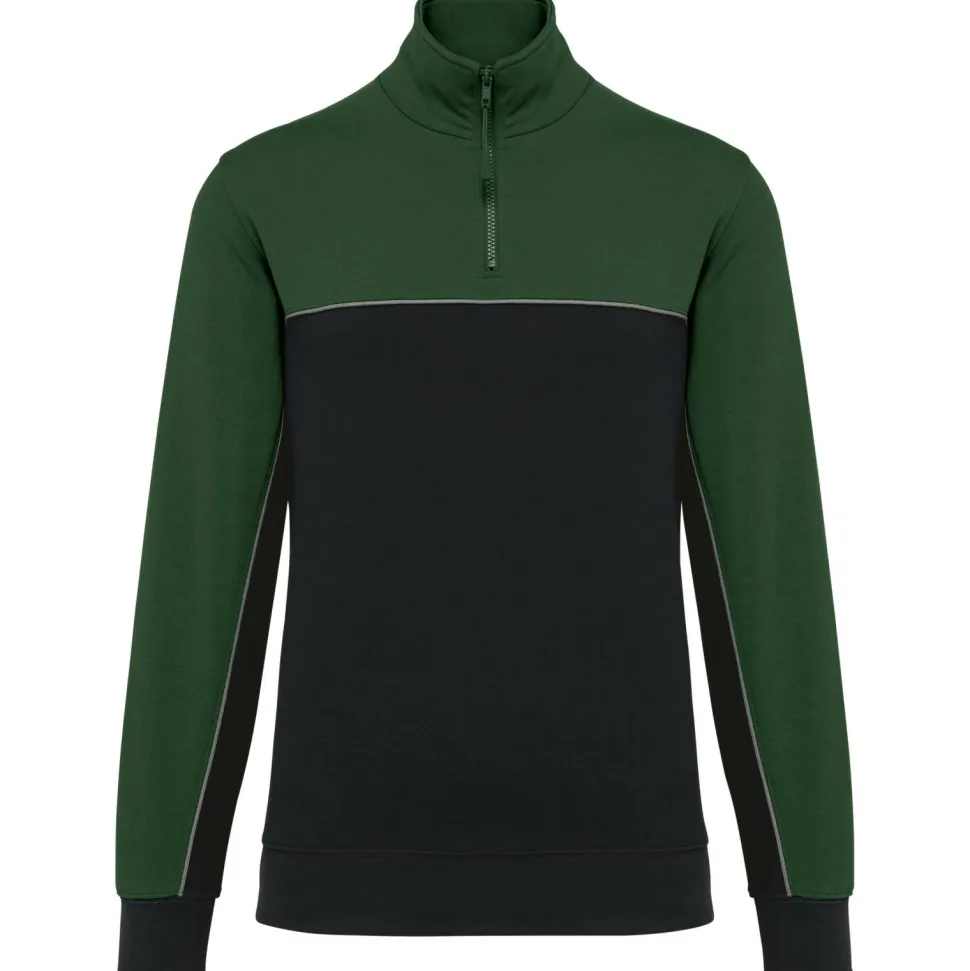 WK. Designed To Work WK404 - Sweat-shirt écoresponsable col zippé unisexe