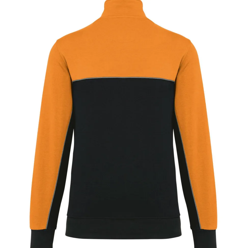 WK. Designed To Work WK404 - Sweat-shirt écoresponsable col zippé unisexe