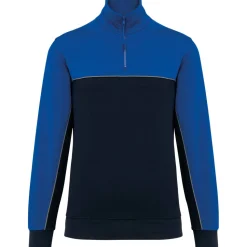 WK. Designed To Work WK404 - Sweat-shirt écoresponsable col zippé unisexe