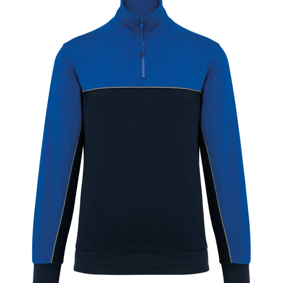 WK. Designed To Work WK404 - Sweat-shirt écoresponsable col zippé unisexe