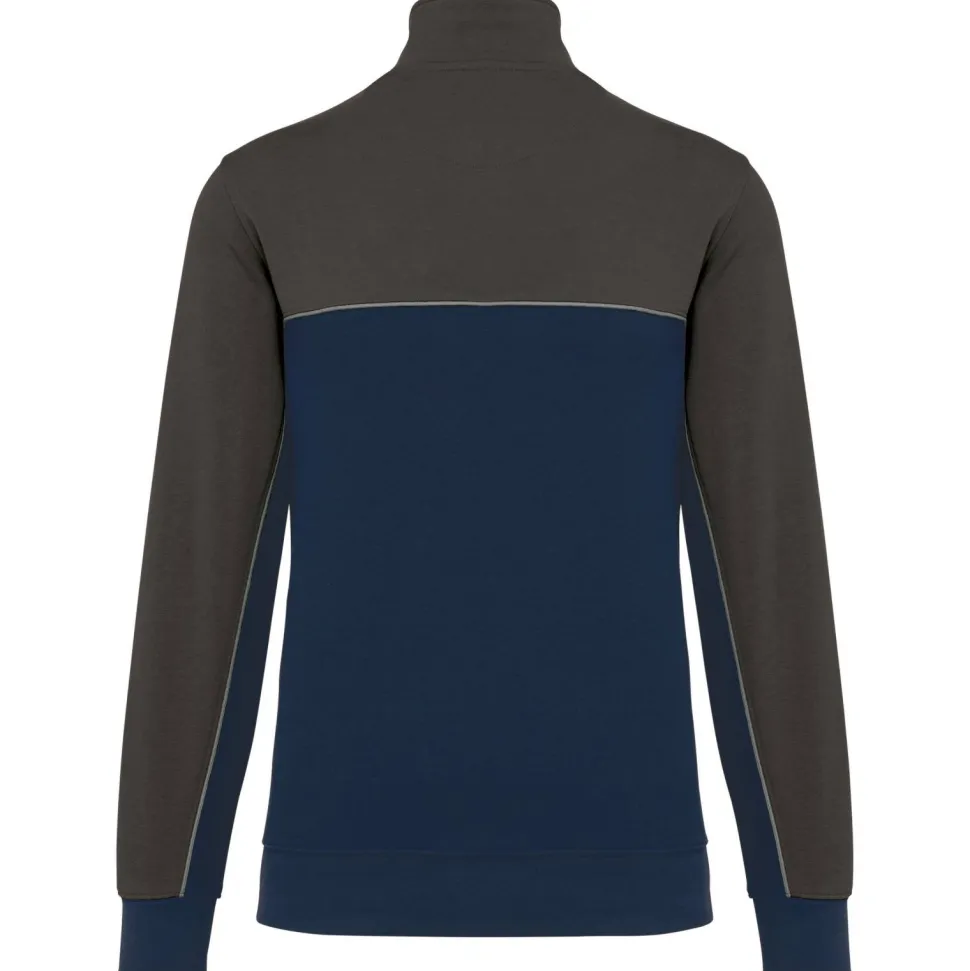 WK. Designed To Work WK404 - Sweat-shirt écoresponsable col zippé unisexe