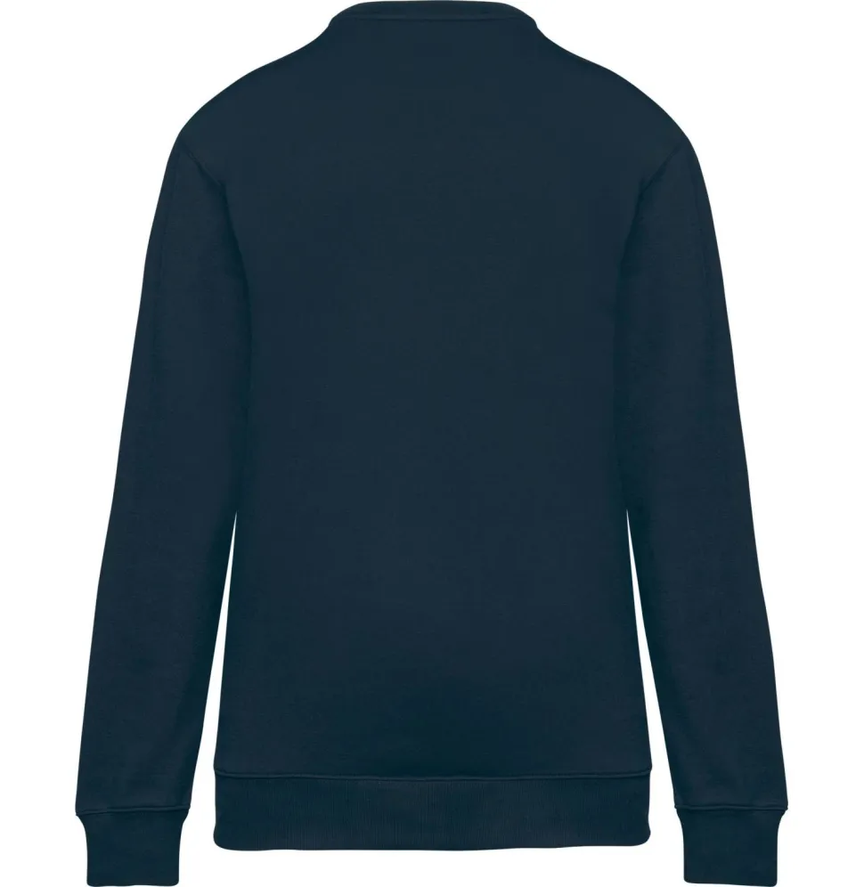 WK. Designed To Work WK403 - Sweat-shirt DayToDay zip poche contrasté unisexe