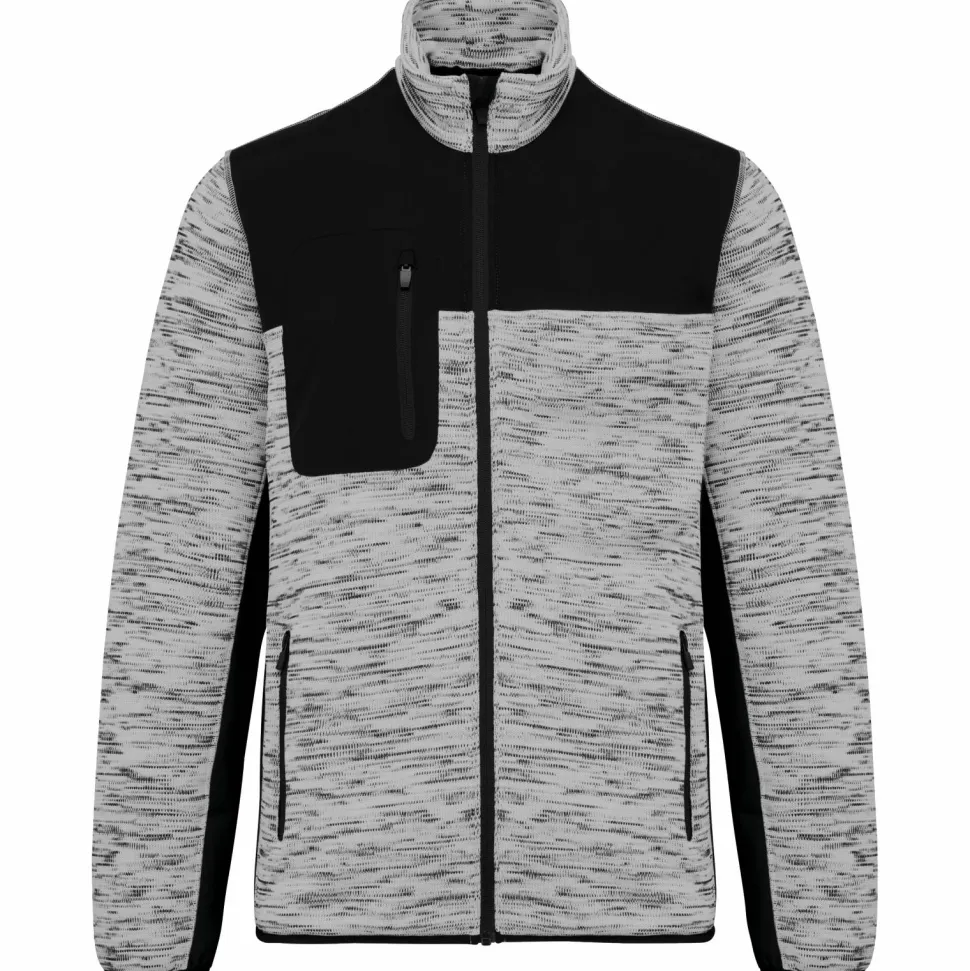 WK. Designed To Work WK9108 - Veste recyclée en polytricot homme
