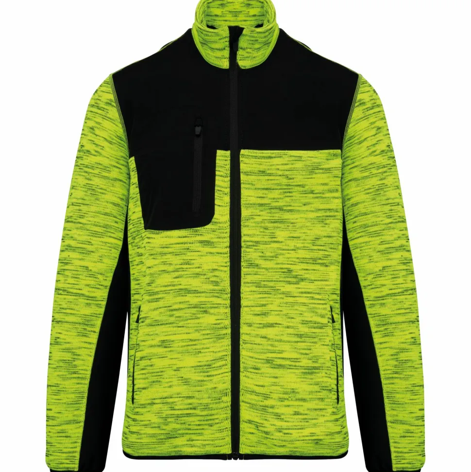 WK. Designed To Work WK9108 - Veste recyclée en polytricot homme