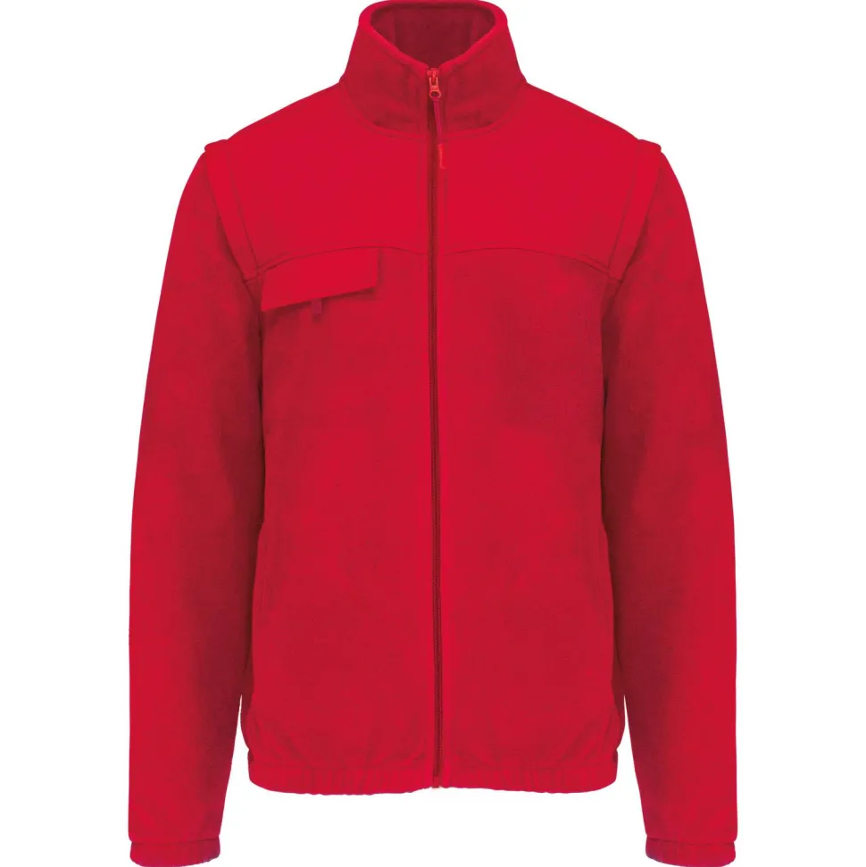 WK. Designed To Work WK9105 - Veste polaire à manches amovibles