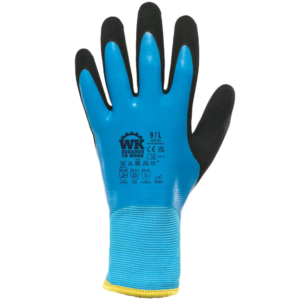WK. Designed To Work WKP706 - Gants de protection contre le froid