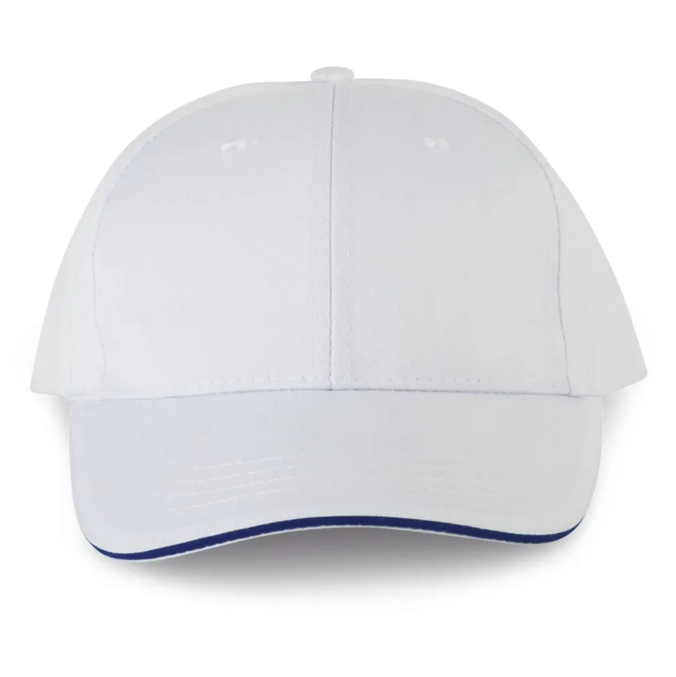 WK. Designed To Work WKP145 - Casquette 6 Panneaux Oekotex avec Visière Sandwich
