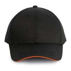 WK. Designed To Work WKP145 - Casquette 6 Panneaux Oekotex avec Visière Sandwich