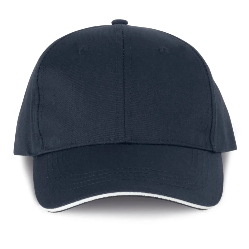 WK. Designed To Work WKP145 - Casquette 6 Panneaux Oekotex avec Visière Sandwich
