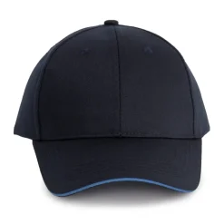WK. Designed To Work WKP145 - Casquette 6 Panneaux Oekotex avec Visière Sandwich
