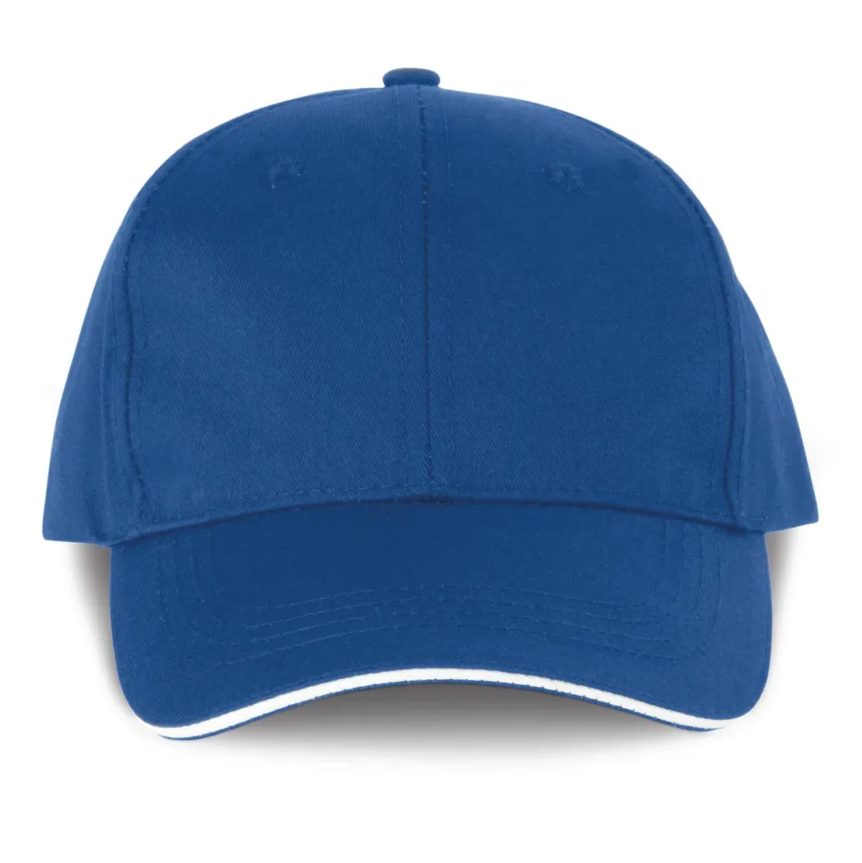WK. Designed To Work WKP145 - Casquette 6 Panneaux Oekotex avec Visière Sandwich