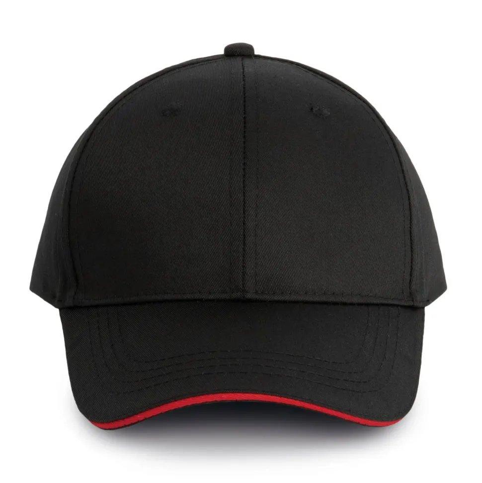 WK. Designed To Work WKP145 - Casquette 6 Panneaux Oekotex avec Visière Sandwich
