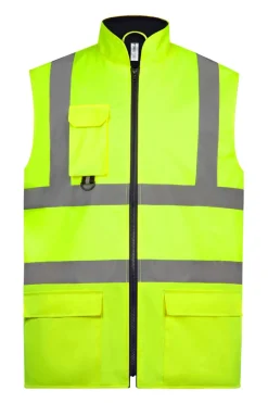 Yoko YHV005 - Bodywarmer rembourré haute visibilité