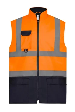 Yoko YHV005 - Bodywarmer rembourré haute visibilité