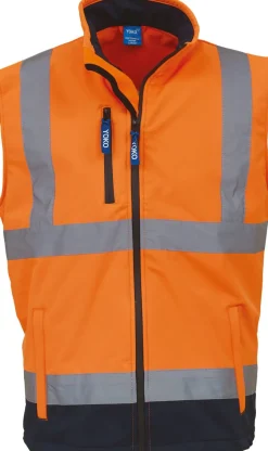 Yoko YHV006 - Bodywarmer softshell haute visibilité