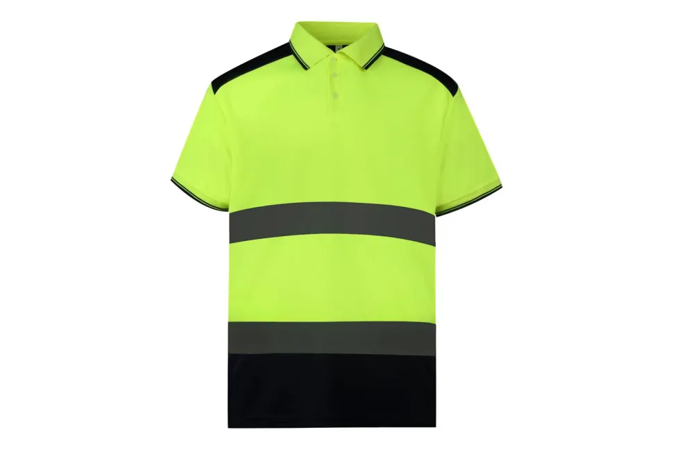 Yoko YHVJ220 - Polo bicolore haute visibilité