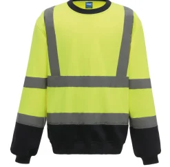 Yoko YHVJ510 - Sweat-shirt haute visibilité col rond
