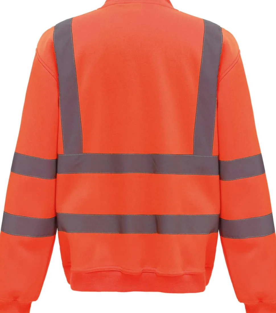 Yoko YHVJ510 - Sweat-shirt haute visibilité col rond