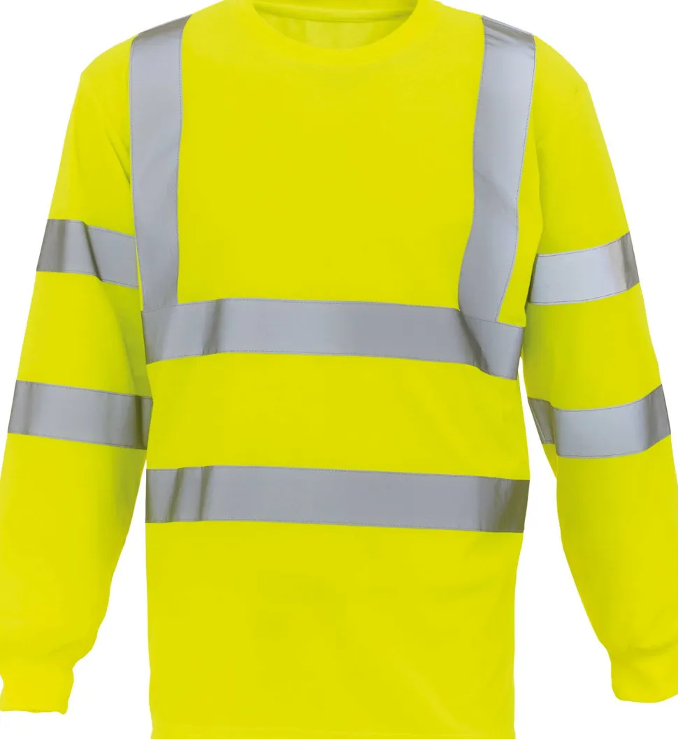 Yoko YHVJ420 - T-shirt haute visibilité manches longues