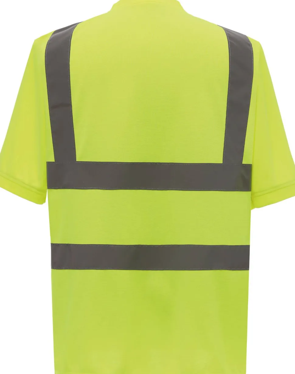 Yoko YHVJ410 - T-shirt manches courtes haute visibilité