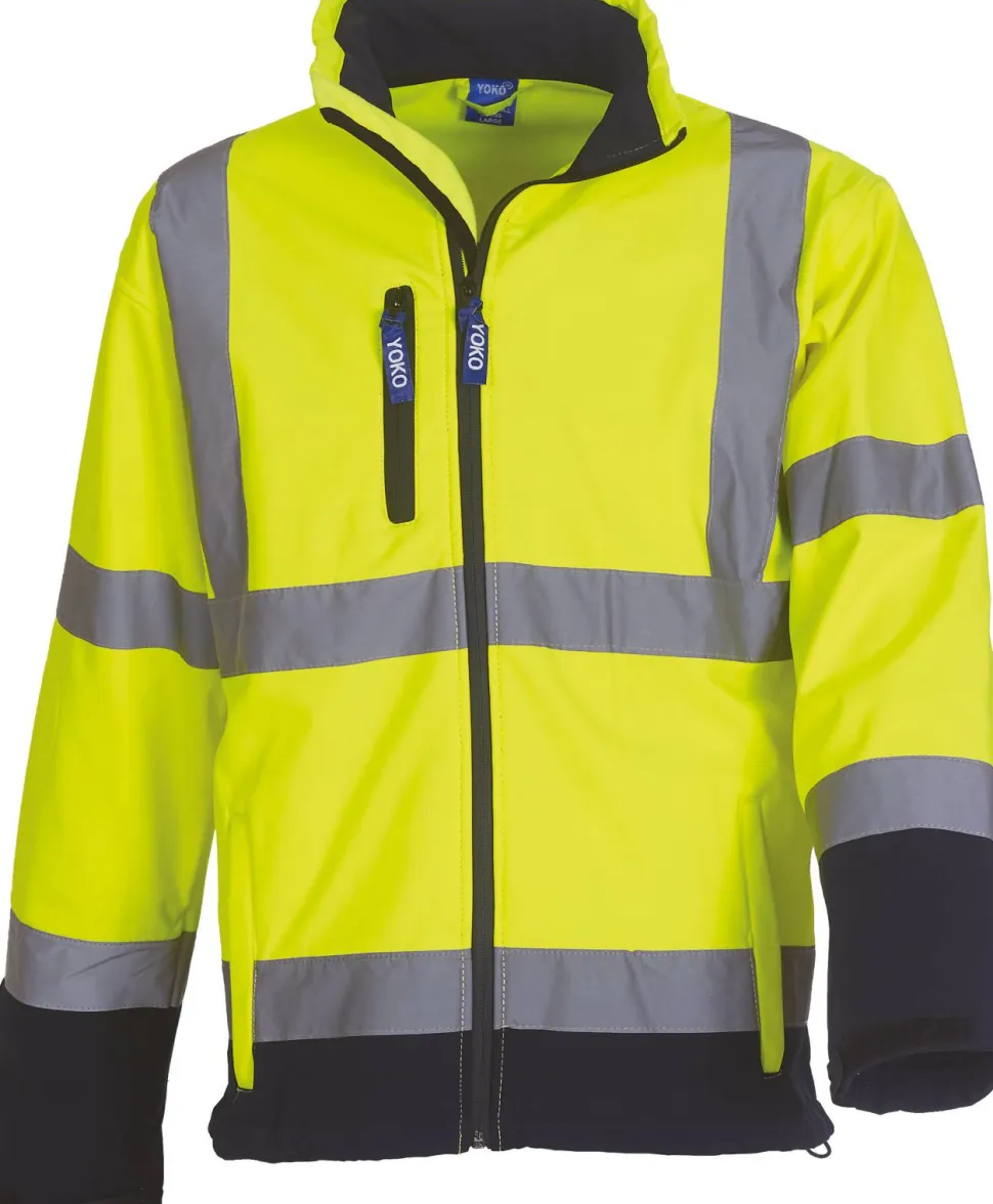 Yoko YHVK09 - Veste softshell haute visibilité