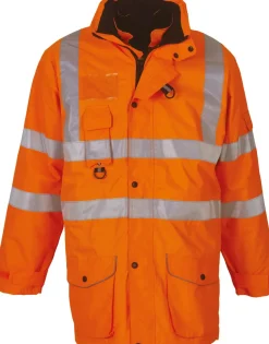 Yoko YHVP711 - Parka de sécurité haute visibilité 7 en 1