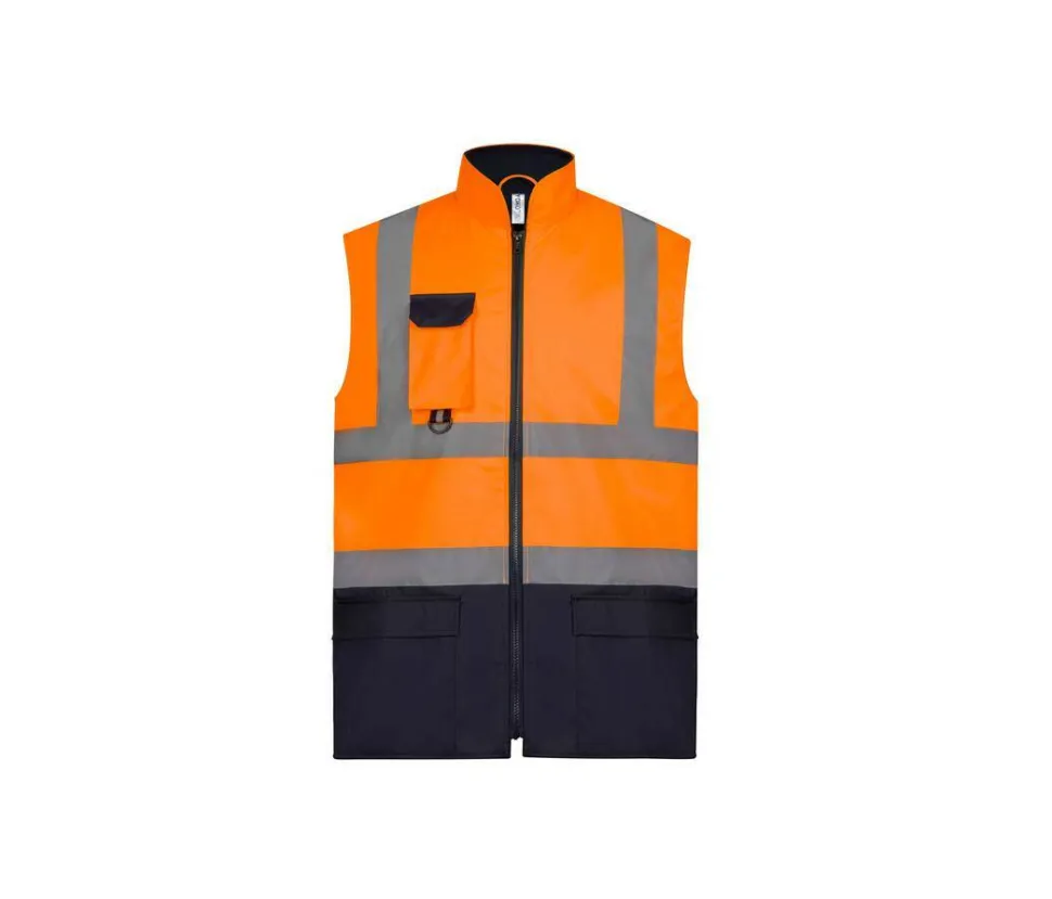 Yoko YK005 - Gilet de sécurité zippé -section ferrovière (HVW118)