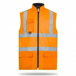 Yoko YK005 - Gilet de sécurité zippé -section ferrovière (HVW118)