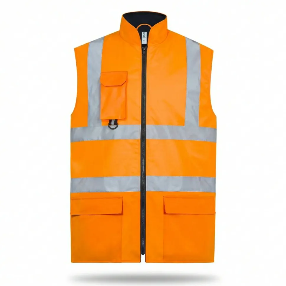 Yoko YK005 - Gilet de sécurité zippé -section ferrovière (HVW118)