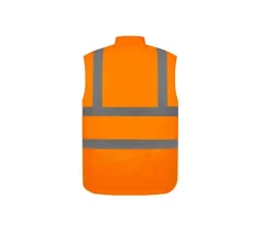 Yoko YK005 - Gilet de sécurité zippé -section ferrovière (HVW118)